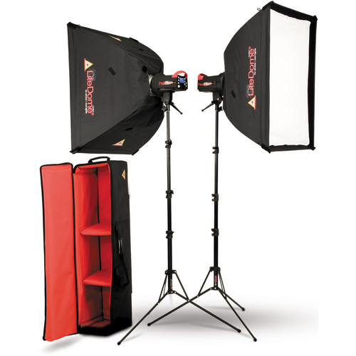 Photoflex 200 Watt Stobe Lighting Kit The Slanted Lens