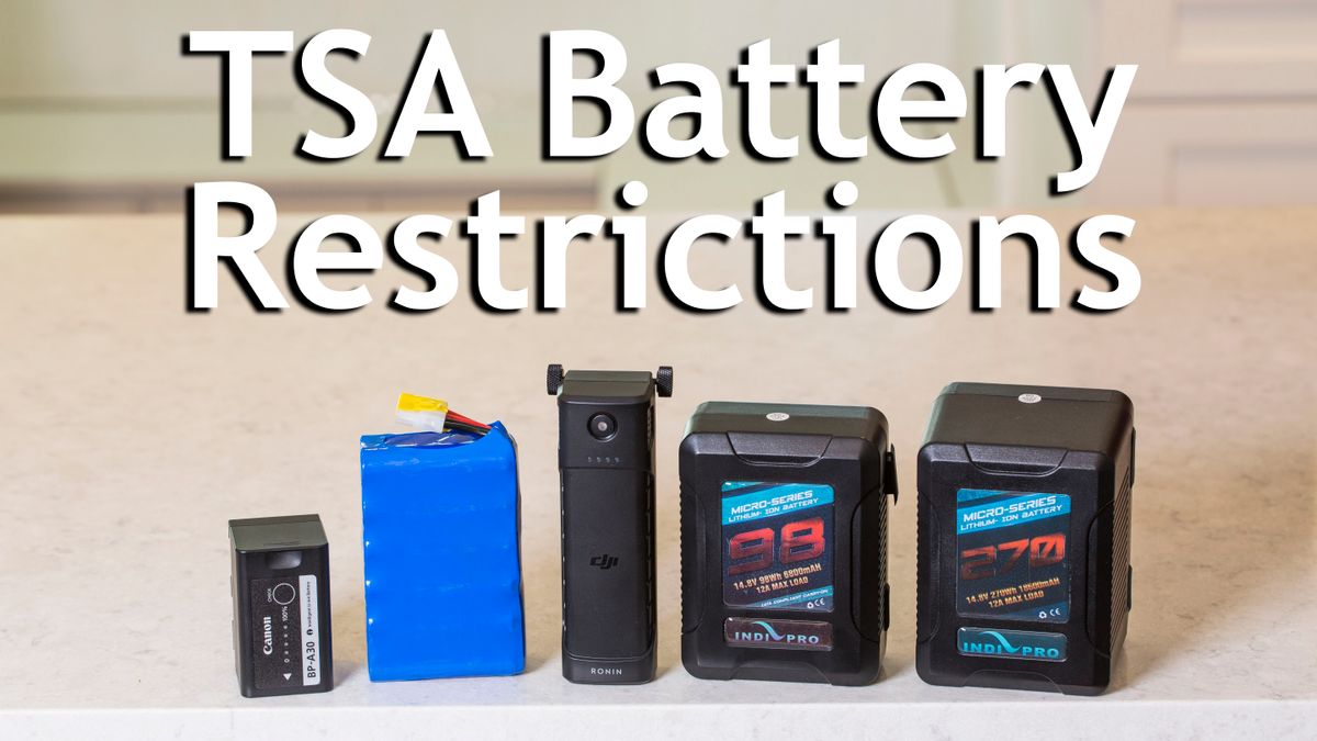 tsa lithium batteries checked baggage