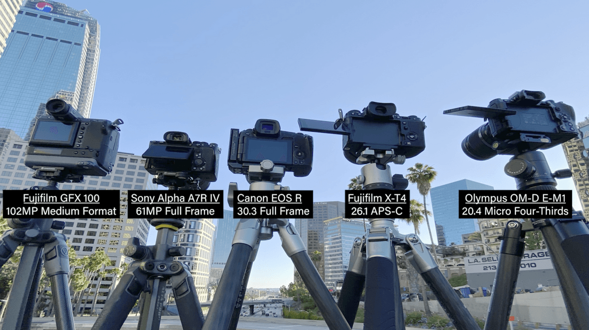 Does Sensor Size REALLY Matter? Camera Sensor Size Comparison Part 2 ...
