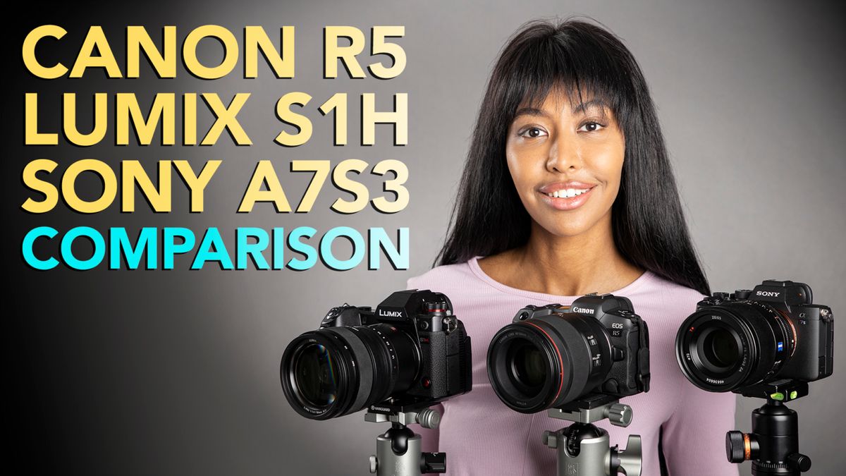 Canon R5, Lumix S1H and Sony a7S III Camera Comparison
