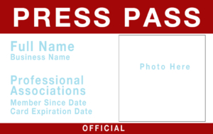 Press Pass Template - The Slanted Lens