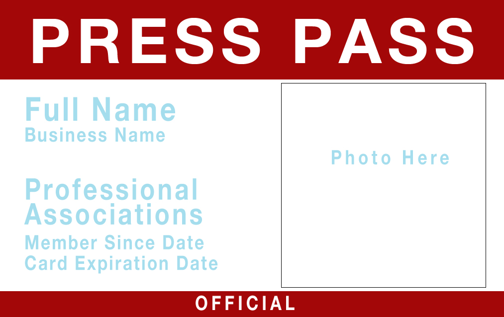 press-pass-template